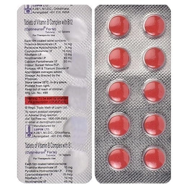 LUPIN Optineuron Forte Tab