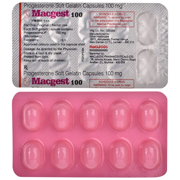 MACLEODS PHARMACEUTICALS Macgest 100 Tab (10 Tab)