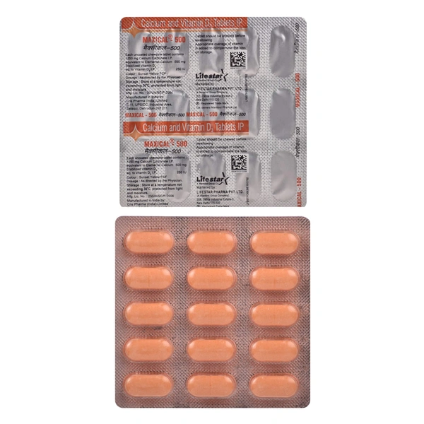 MANKIND PHARMA Maxical 500 Tab (15 Tab)