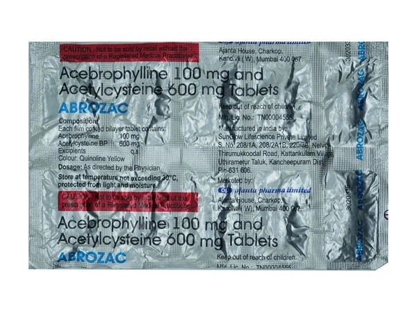 Ajanta Pharma Limited Abrozac Tab 10 Tab