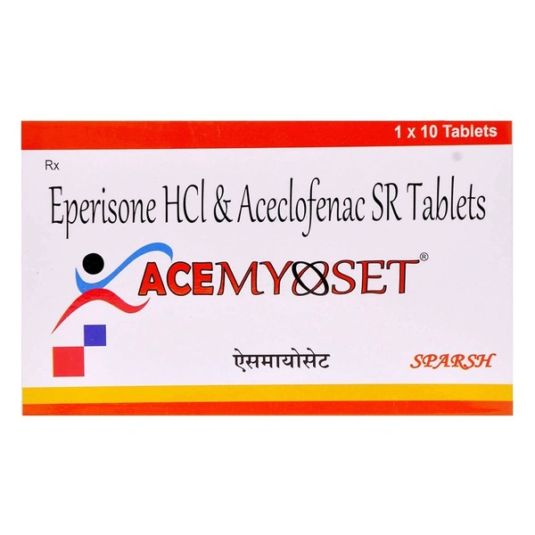 SPARSH REMEDIES PVT.LTD Acemyoset Tab (10 Tab)