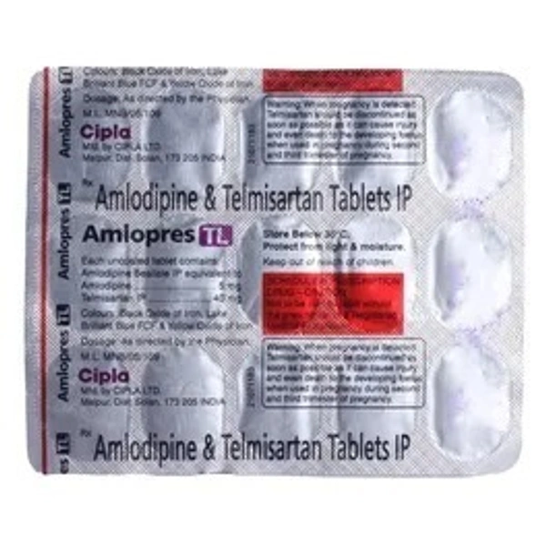 CIPLA LTD. Amlopres TL Tablet (15 Tab)