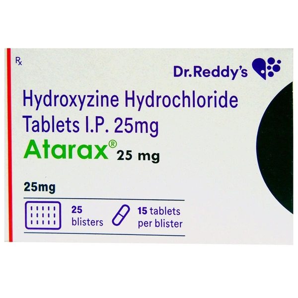DR.REDDY'S LAB LTD. Atarax 25Mgtab (15 Tab)
