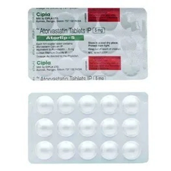 CIPLA LTD. Atorlip-5 (15 Tab)