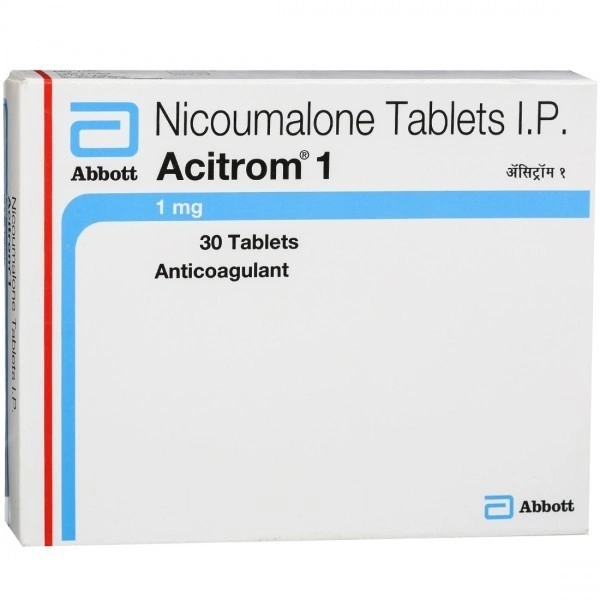 Acitrom 1 mg Tablet (30 Tab)