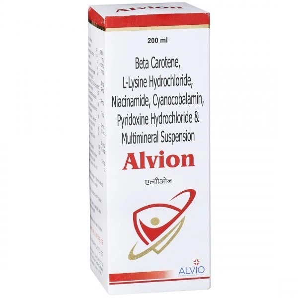 Alvio Pharmaceuticals Alvion Syrup (200 Ml)
