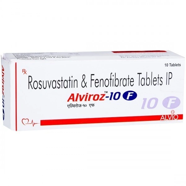 Alvio Pharmaceuticals Alviroz 10 F Tab (10 Tab)