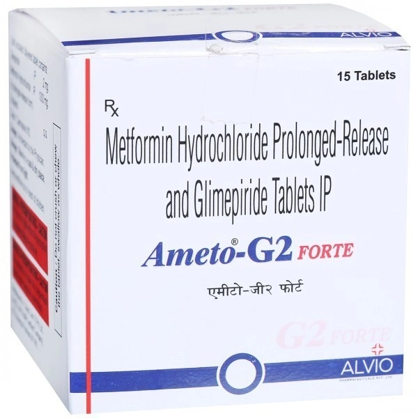 Alvio Pharmaceuticals Ameto G2 Forte Tab (15 Tab)