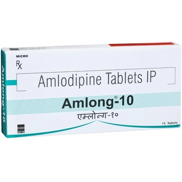 MICRO LABS Amlong 10Mgtab (15 Tab)