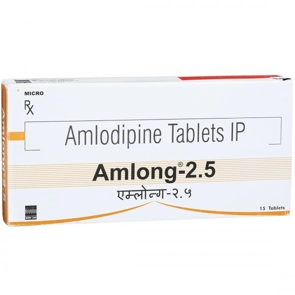 MICRO LABS Amlong 2.5Mgtab (10 Tab)