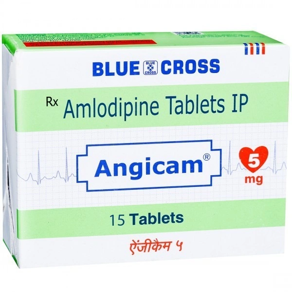 BLUE CROSS LABORATORIES LTD. Angicam 5Mgtab (15 Tab)
