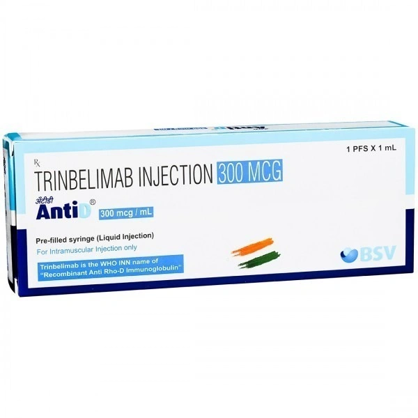 BHARAT SERUM & VAC. P. LTD. Anti D 300Mcg Inj
