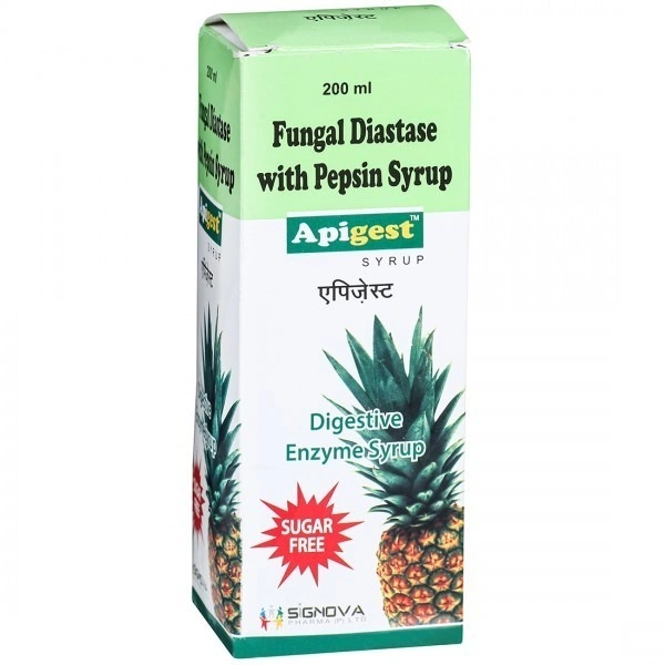 SIGNOVA PHARMA PVT.LTD Apigest Syrup (200 Ml)