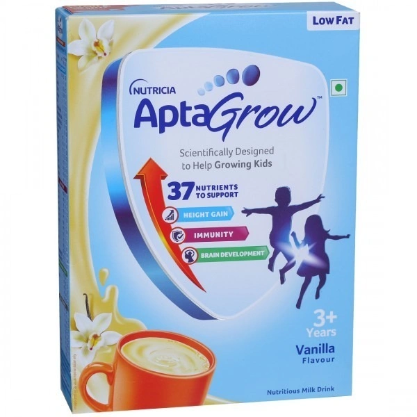 NUTRICIA (INDIA) Pvt.Ltd AptaGrow Vanilla Flavour 3+ Years Refill 400 g