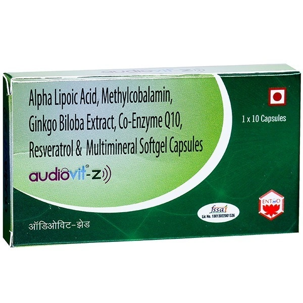 ENTOD Audiovit Z Cap (10 Cap)