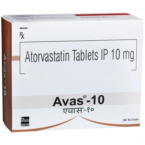 MICRO LABS Avas 10Mgtab (30 Tab)