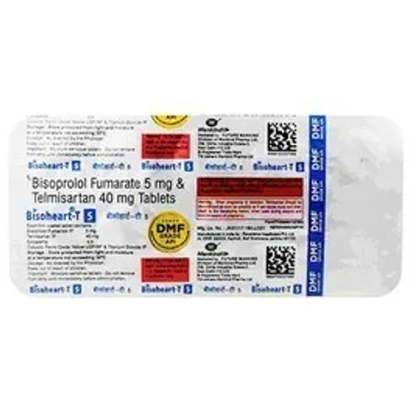 MANKIND PHARMA Bisoheart T 5 Mg Tab (10 Tab)