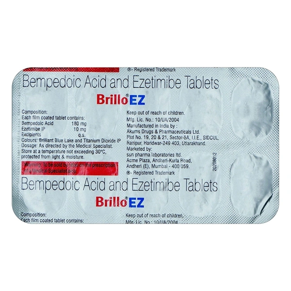 SUN PHARMA Brillo Ez Tab (10 Tab)