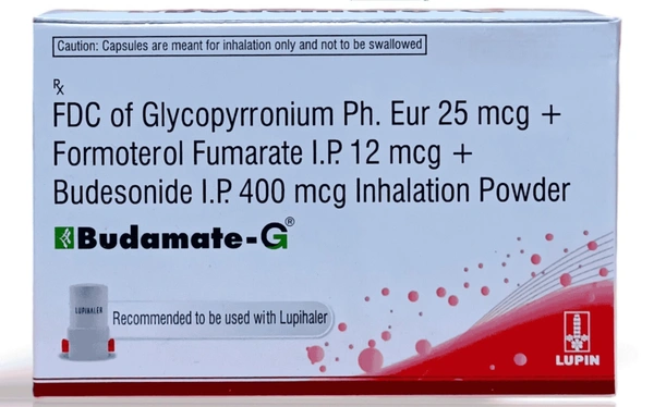 LUPIN Budamate G Rotacaps (10 Cap)