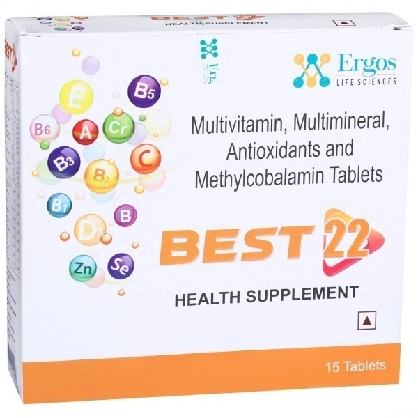 ERGOS LIFE SCINENCES Best 22Mgtab (15 Tab)