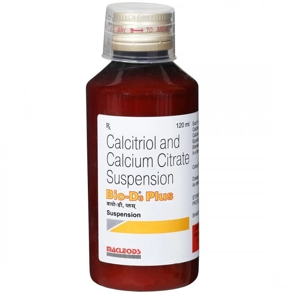 MACLEODS PHARMACEUTICALS Bio D3 Plus Syp (120 Ml)
