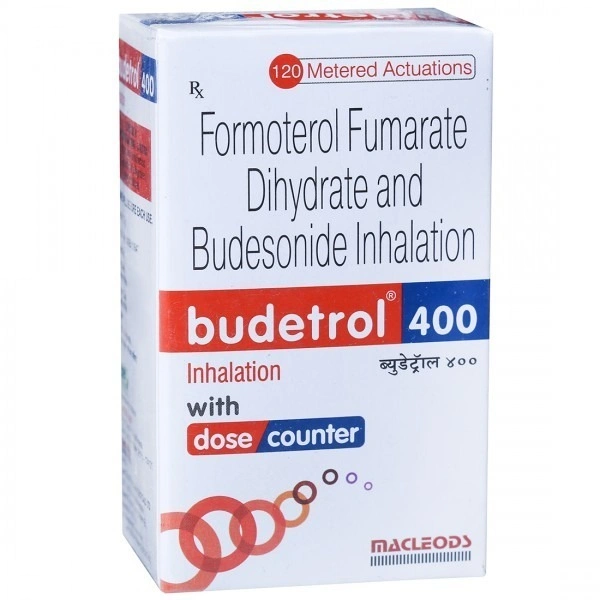 MACLEODS PHARMACEUTICALS Budetrol 400Mg Inhalar (120 Mdi)
