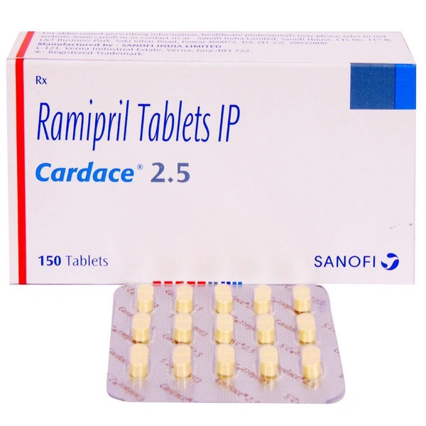 SANOFI INDIA LIMITED Cardace 2.5Mgtab (15 Tab)