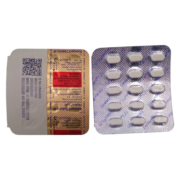 SANOFI INDIA LIMITED Cardace 1.25 Mgtab (15 Tab)