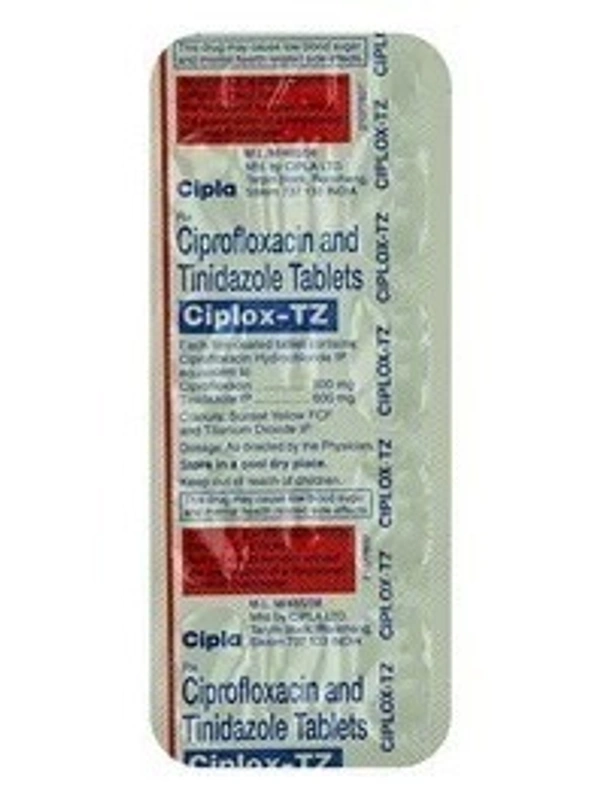 CIPLA LTD. Ciplox Tz Tab (10 Tab)