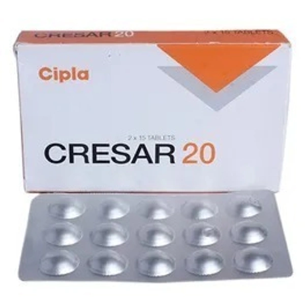 CIPLA LTD. Cresar 20Mgtab (15 Tab)