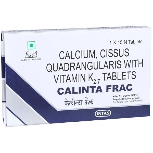 INTAS PHARMACEUTICALS LTD. Calinta Frac Tab (15 Tab)