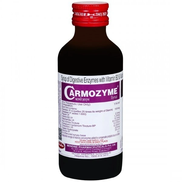 Carmozyme Syrup (114 Ml)