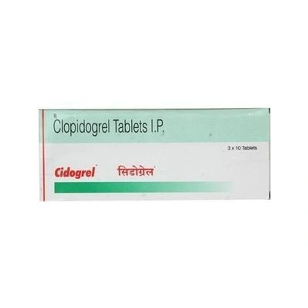 KARNATAK ANTIBIOTICS P.LTD. Cidogrel 75Mgtab (10 Tab)