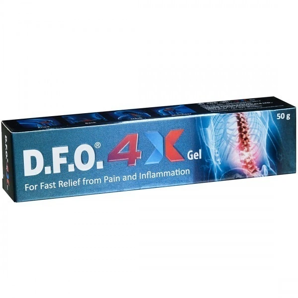 OZONE PHARMA. D. F. O 4X Gel (50 Gm)