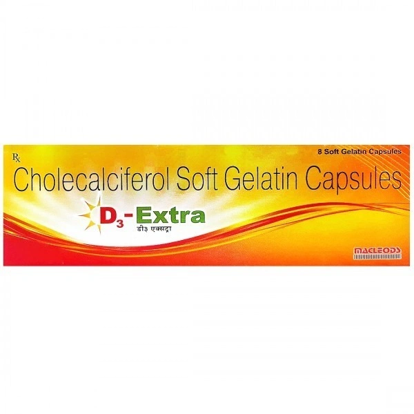 MACLEODS PHARMACEUTICALS D3 Extra Cap (8 Cap)