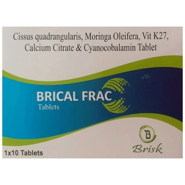 BRISK PHARMACEUTICALS PVT LTD Brical Frac Cap (10 Cap)