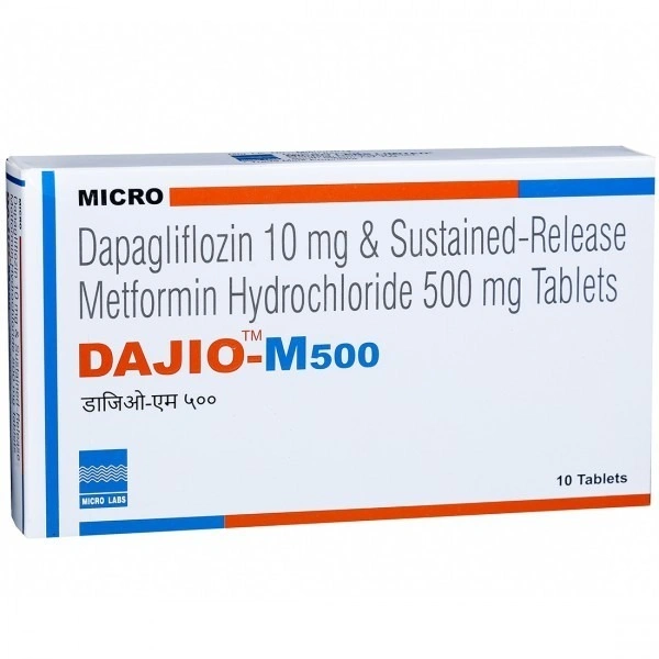 MICRO LABS Dajio M 500Mgtab (10 Tab)