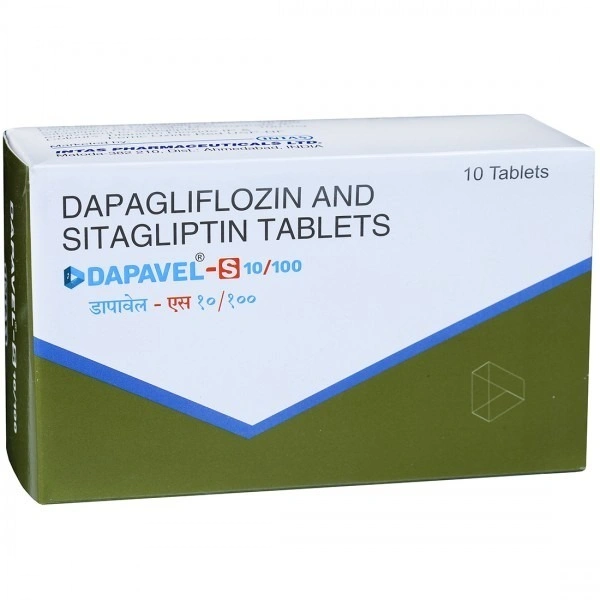 INTAS PHARMACEUTICALS LTD. Dapavel S 10/100 Mg Tab (10 Tab)