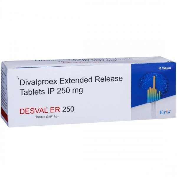 ERIS LIFESCIENCES PVT.LTD. Desval Er 250Mgtab (10 Tab)
