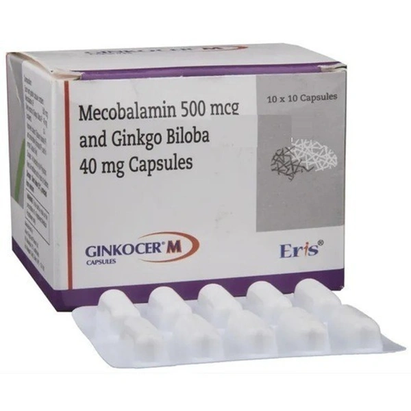ERIS LIFESCIENCES PVT.LTD. Ginkocer M Cap (10 Cap)