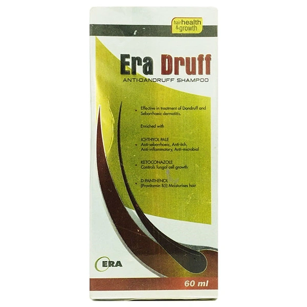 ERA PHARMACEUTICALS PVT.LTD Era Druff Shampoo (60 Ml)