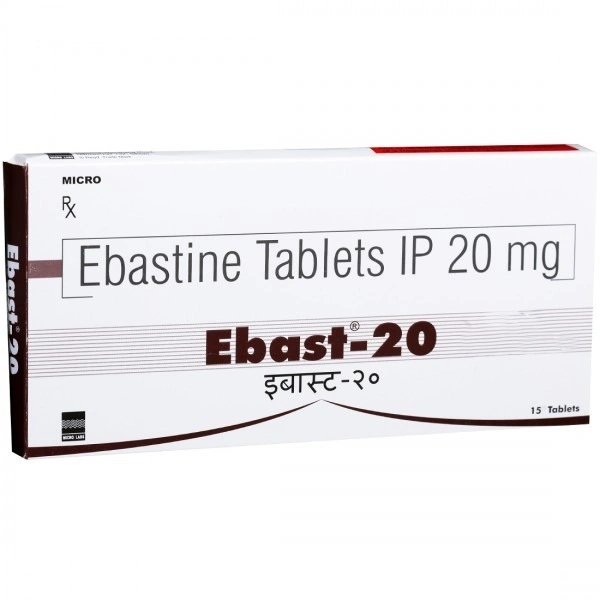 MICRO LABS Ebast 20Mgtab (10 Tab)