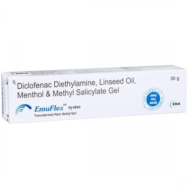 ERA PHARMACEUTICALS PVT.LTD Emuflex Gel (30 Gm)