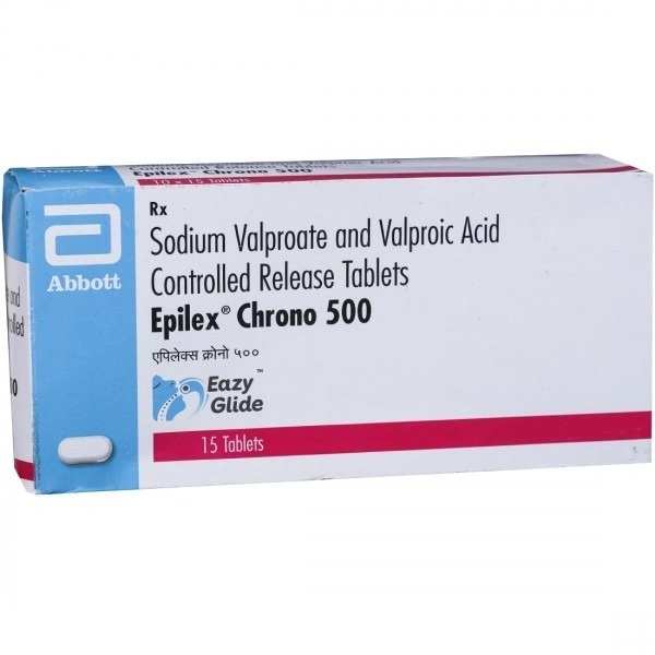 EPILEX CHRONO 500MGTAB (15 TAB)