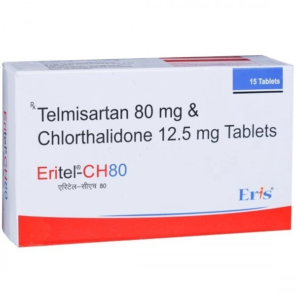 ERIS LIFESCIENCES PVT.LTD. Eritel Ch 80Mgtab (15 Tab)