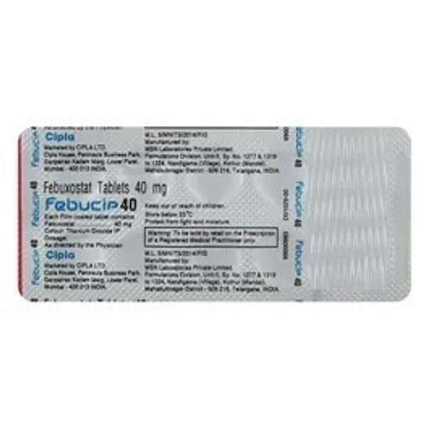 CIPLA LTD. Febucip-40 Tab