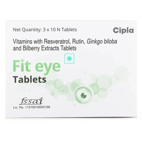 CIPLA LTD. Fit Eye Tab (10 Tab)