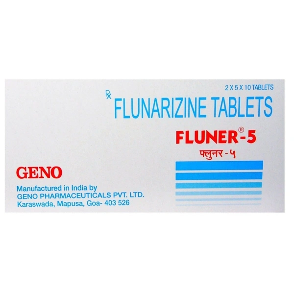GENO PHARMA LTD. Fluner 5Mgtab (10 Tab)