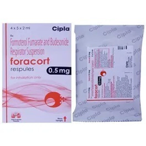 CIPLA LTD. Foracort 0.5 Respules (2 Ml)