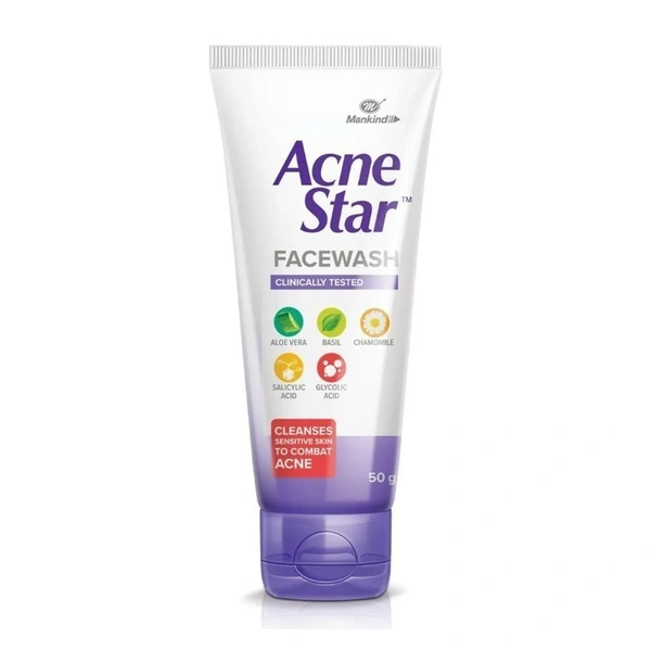 MANKIND PHARMA Acnestar Face Wash (50 Gm)